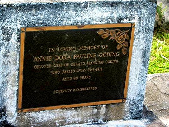 grave of annie goding